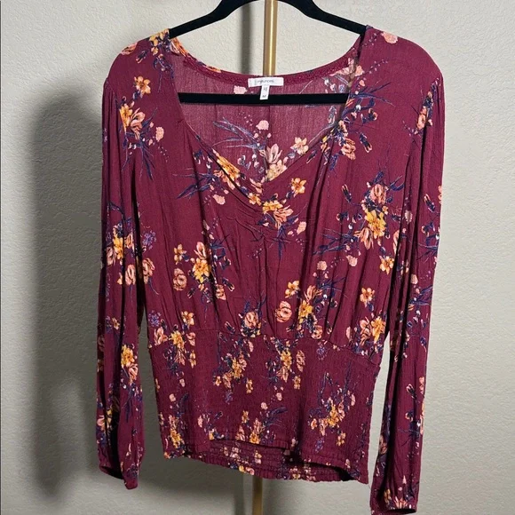 Maurice’s Floral Long Sleeve Top - Picture 6 of 6